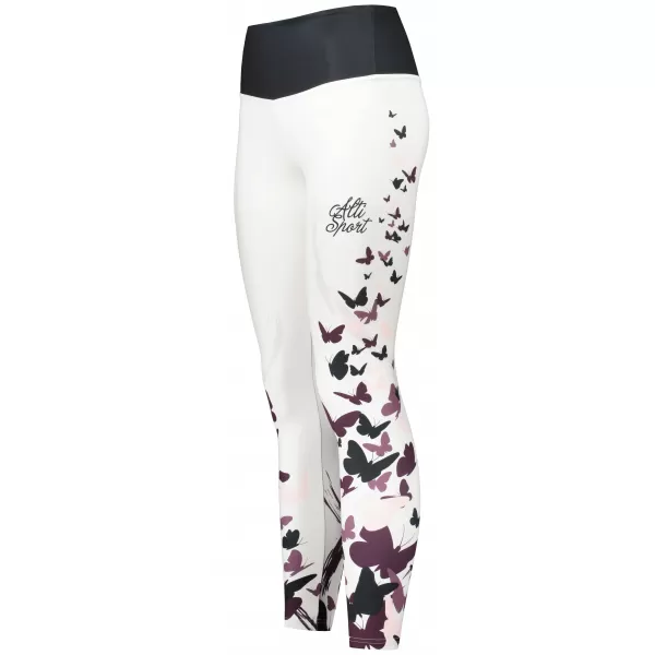  Ženske duge premium tajice ALTISPORT VOJ/ALW022LEG01 BIJELA 
