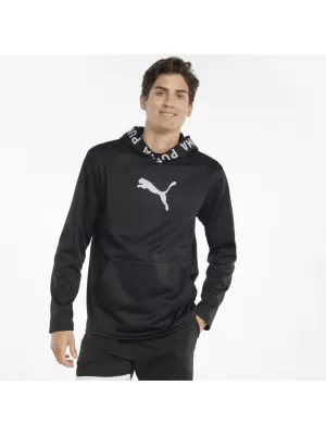 Muški sweatshirt PUMA TRAIN PWR FLEECE HOODIE 520893-01 CRNA