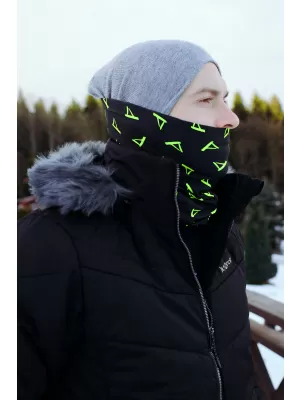 Kravata ALTISPORT VOJ/ALU013NAK01 CRNA I ŽUTA