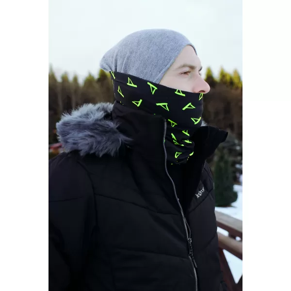  Kravata ALTISPORT VOJ/ALU013NAK01 CRNA I ŽUTA 