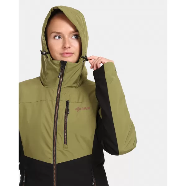  Ženska skijaška jakna KILPI FLIP-W UL0113KI ZELENA 