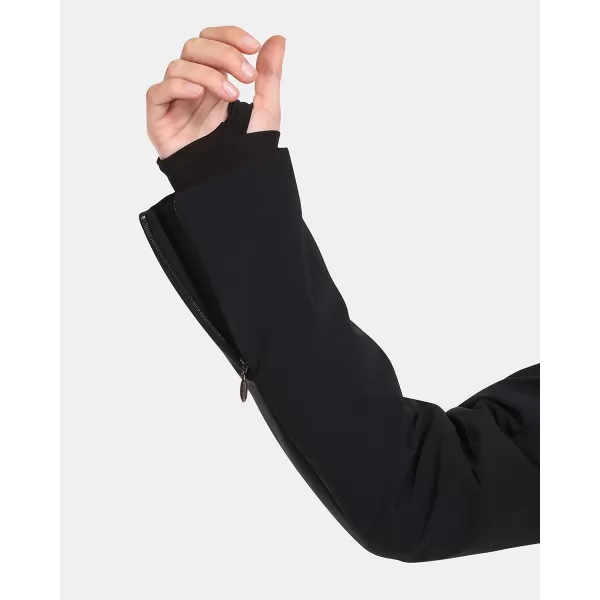  Ženska skijaška jakna KILPI LTD ASTER-W UL0141KI CRNA 