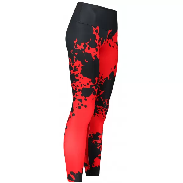  Ženske duge premium tajice ALTISPORT VOJ/ALW012LEG01 CRNO/CRVENO 