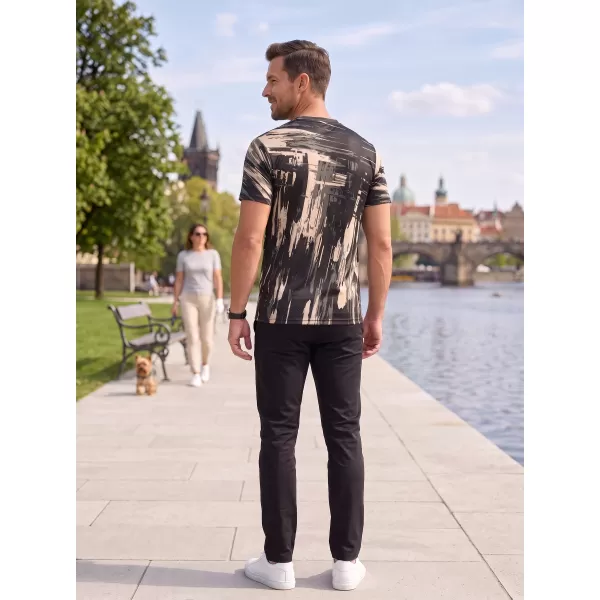  Muška premium funkcionalna majica ALTISPORT VOJ/ALM010TR01 CRNA SMEĐA 