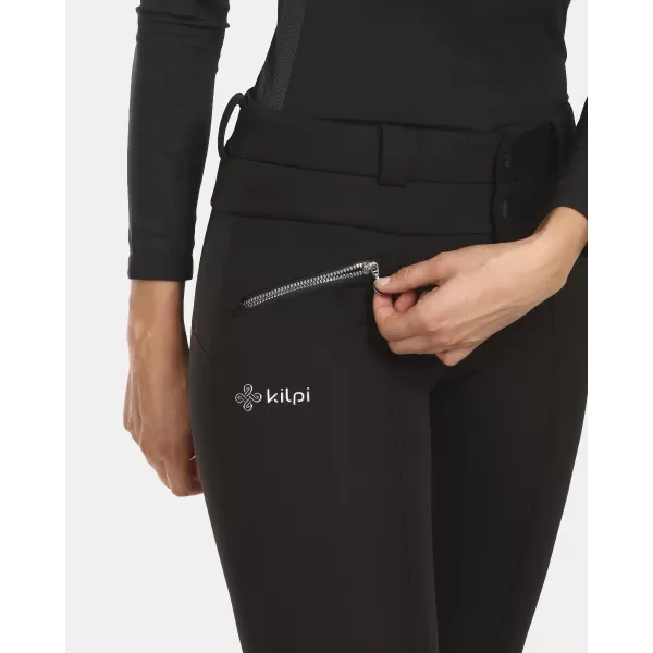  Ženske softshell hlače KILPI MAURA-W UL0411KI CRNA 