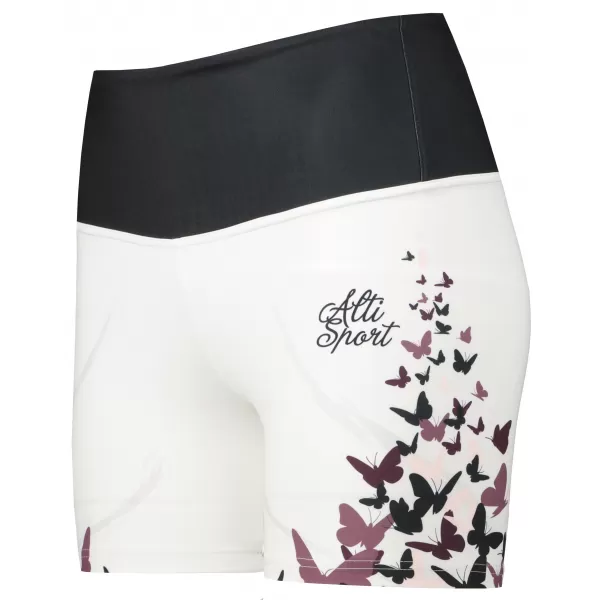  Ženske kratke premium tajice ALTISPORT VOJ/ALW022LEG03 BIJELA 