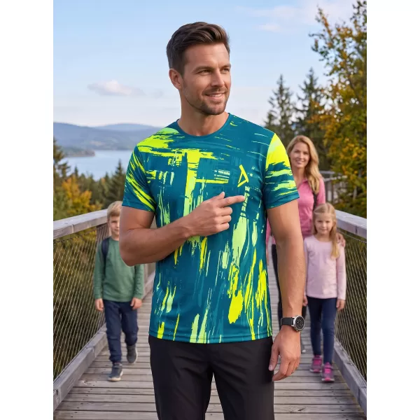  Muška premium funkcionalna majica ALTISPORT VOJ/ALM010TR01 KEROZIN/ŽUTA 