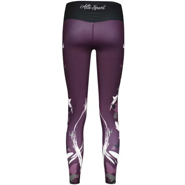  Ženske duge premium tajice ALTISPORT VOJ/ALW022LEG01 LJUBIČASTA 