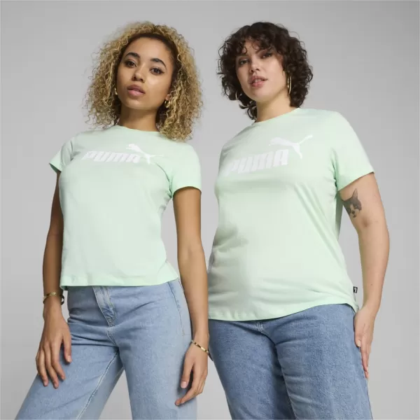  Ženska majica kratkih rukava PUMA ESS LOGO TEE 586775-90 ZELENA 