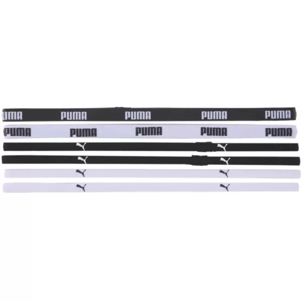  Ženska traka za glavu PUMA AT SPORTBANDS (6PCS) 053452-09 CRNA 