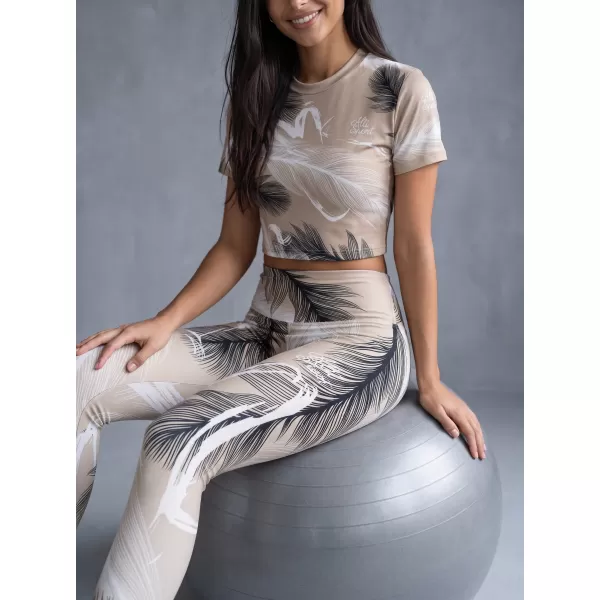  Ženske duge premium tajice ALTISPORT VOJ/ALW001LEG01 SMEĐA 