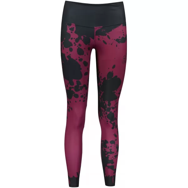  Ženske duge premium tajice ALTISPORT VOJ/ALW012LEG01 LJUBIČASTA/CRNA 