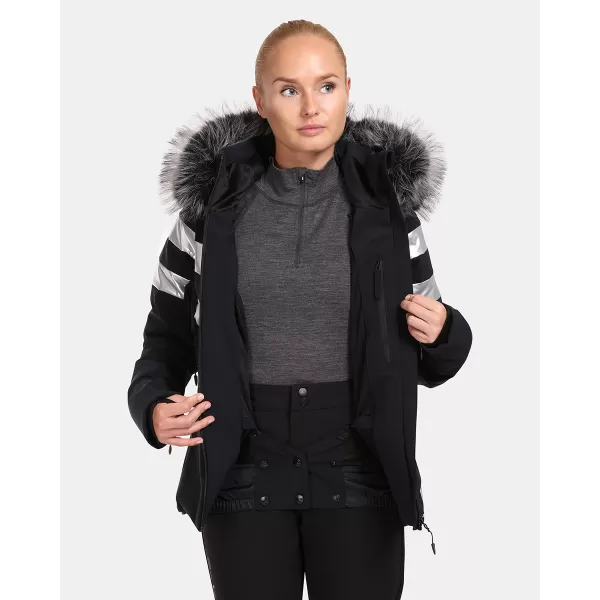  Ženska skijaška jakna KILPI LTD ASTER-W UL0141KI CRNA 