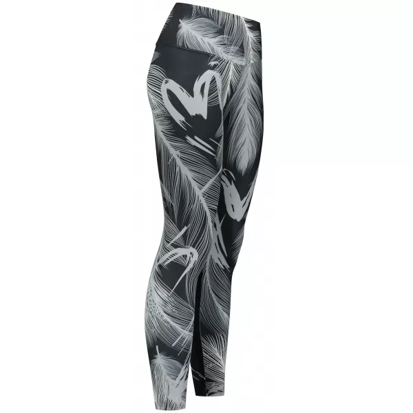  Ženske duge premium tajice ALTISPORT VOJ/ALW001LEG01 CRNA/SIVA 