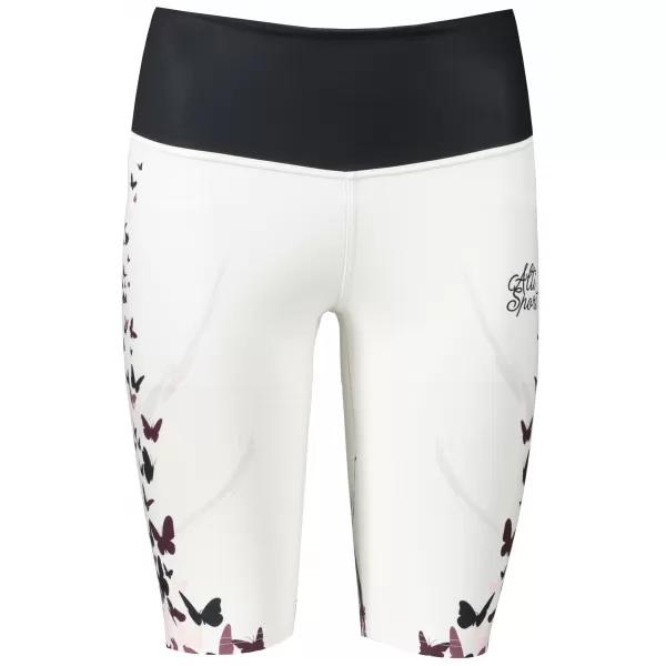  Ženske tajice iznad koljena premium ALTISPORT VOJ/ALW022LEG02 BIJELA 