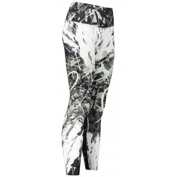  Ženske duge premium tajice ALTISPORT VOJ/ALW018LEG01 CRNO I BIJELO 