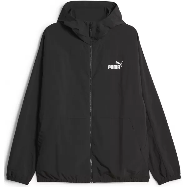 Muška vjetrovka PUMA HOODED WINDBREAKER 675387-01 CRNA 