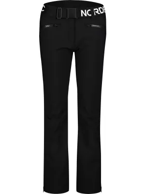 Ženske softshell skijaške hlače NORDBLANC PROFOUND NBWP7940 CRNA