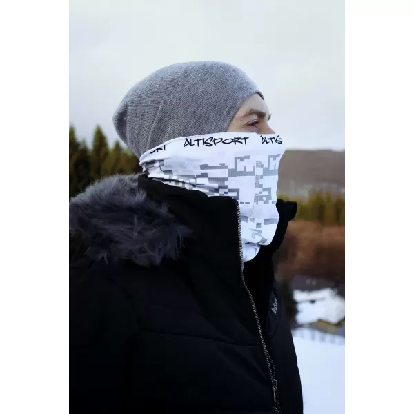  Kravata ALTISPORT VOJ/ALU011NAK01 BIJELO SIVA 