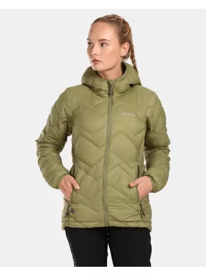 Ženska izolirana jakna KILPI REBEKI-W UL0131KI ZELENA