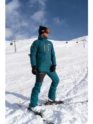 Muška skijaška jakna NORDBLANC OFFHAND NBWJM7927 ZELENA