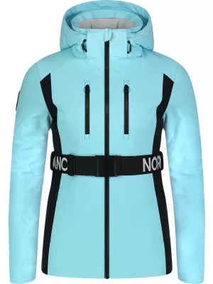 Ženska softshell skijaška jakna NORDBLANC APRES-SKI NBWJL7928 SVIJETLOPLAVA