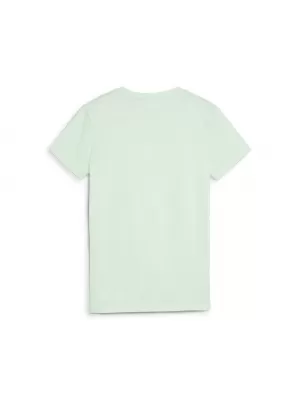 Ženska majica kratkih rukava PUMA ESS LOGO TEE 586775-90 ZELENA