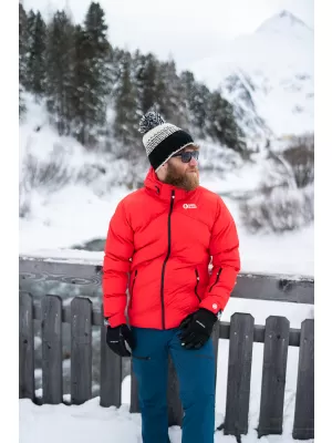 Muška zimska jakna NORDBLANC BRILLIANCY NBWJM7926 CRVENA