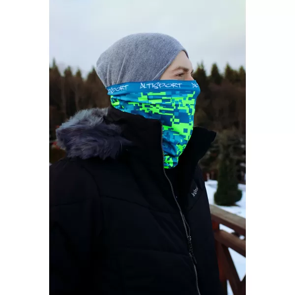  Kravata ALTISPORT VOJ/ALU011NAK01 KEROZIN/ŽUTA 