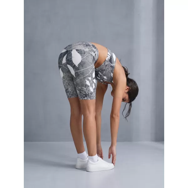  Ženske tajice iznad koljena premium ALTISPORT VOJ/ALW020LEG02 CRNO I BIJELO 