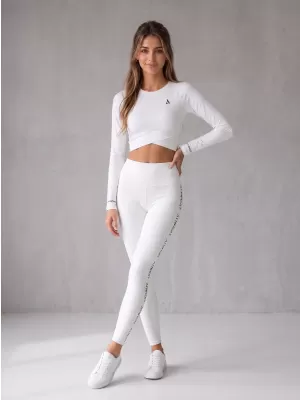 Ženske duge premium tajice ALTISPORT VOJ/ALW021LEG01 BIJELA