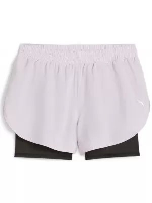 Ženske kratke hlače PUMA RUN FAV WOVEN 2IN1 SHORT W 523181-60 CRNA