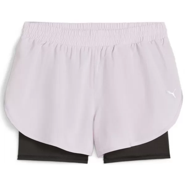  Ženske kratke hlače PUMA RUN FAV WOVEN 2IN1 SHORT W 523181-60 CRNA 