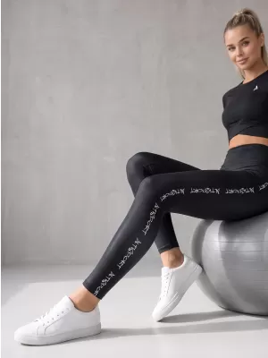 Ženske duge premium tajice ALTISPORT VOJ/ALW021LEG01 CRNA