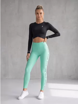 Ženske duge premium tajice ALTISPORT VOJ/ALW021LEG01 TIRKIZ