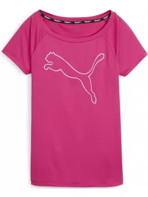 Ženska majica kratkih rukava PUMA TRAIN FAV JERSEY CAT TEE 522420-48 RUŽIČASTA