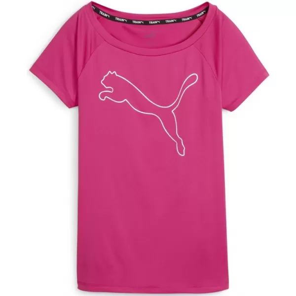  Ženska majica kratkih rukava PUMA TRAIN FAV JERSEY CAT TEE 522420-48 RUŽIČASTA 