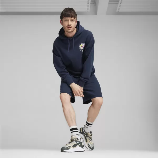  Muški sweatshirt PUMA DOWNTOWN GRAPHIC HOODIE 624361-14 PLAVA 