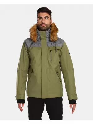 Muška zimska jakna KILPI ALPHA-M UM0127KI ZELENA