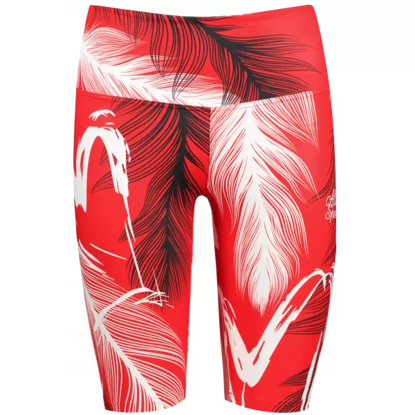  Ženske tajice iznad koljena premium ALTISPORT VOJ/ALW001LEG02 CRVENA 
