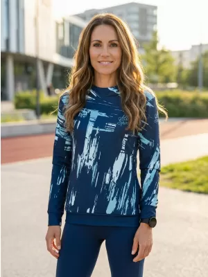 Ženska premium funkcionalna majica ALTISPORT VOJ/ALW010MI01 KRALJEVSKI PLAVA