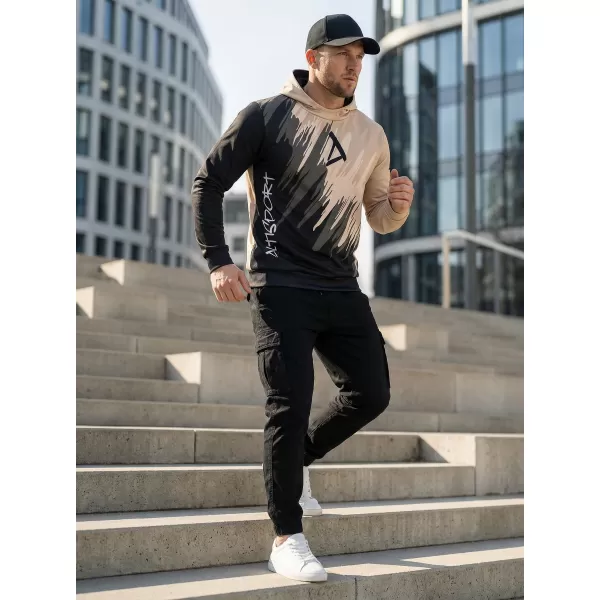  Muška premium funkcionalna majica ALTISPORT VOJ/ALM006MI01 CRNA SMEĐA 