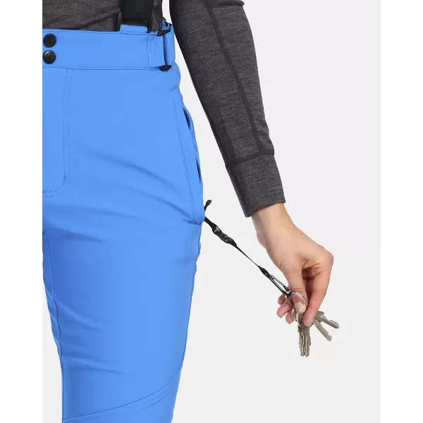  Ženske softshell skijaške hlače KILPI RHEA-W UL0407KI PLAVA 