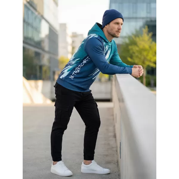  Muška premium funkcionalna majica ALTISPORT VOJ/ALM006MI01 KEROZIN/PLAVA 