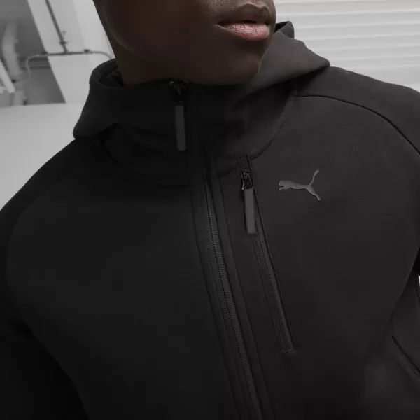  Muški sweatshirt PUMA TECH FULL-ZIP HOODIE 624385-01 CRNA 