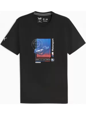 Muška majica kratkih rukava PUMA BMW MMS CAR GRAPHIC TEE 2 624158-01 CRNA