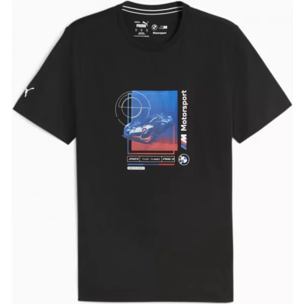  Muška majica kratkih rukava PUMA BMW MMS CAR GRAPHIC TEE 2 624158-01 CRNA 