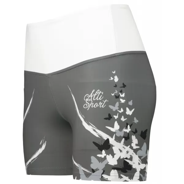  Ženske kratke premium tajice ALTISPORT VOJ/ALW022LEG03 SIVA 