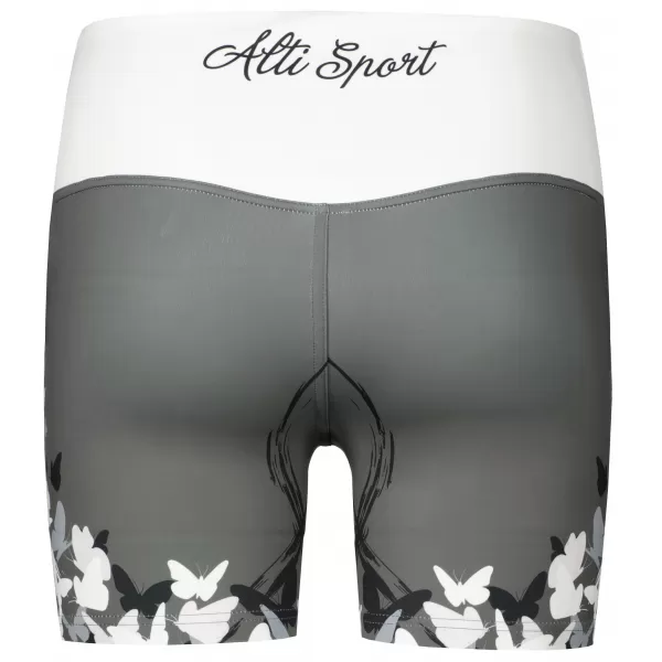  Ženske kratke premium tajice ALTISPORT VOJ/ALW022LEG03 SIVA 