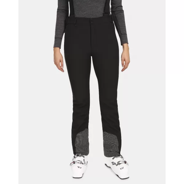  Ženske softshell skijaške hlače KILPI RHEA-W UL0407KI CRNA 